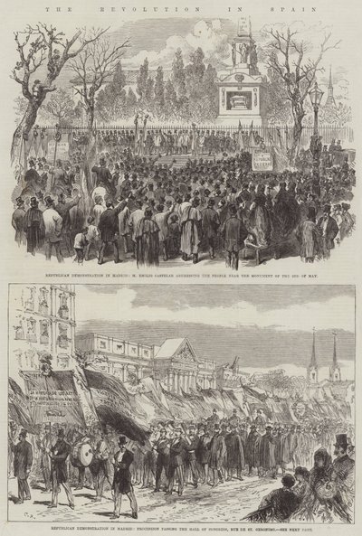 Vallankumous Espanjassa tekijältä Sir John Charles Robinson